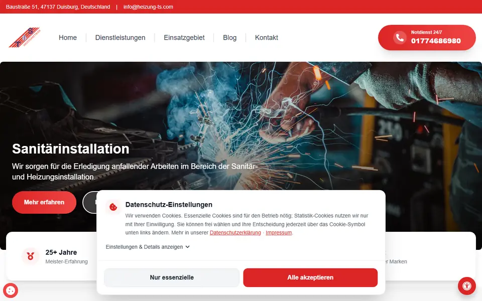 Heizung-TS – Projektvorschau