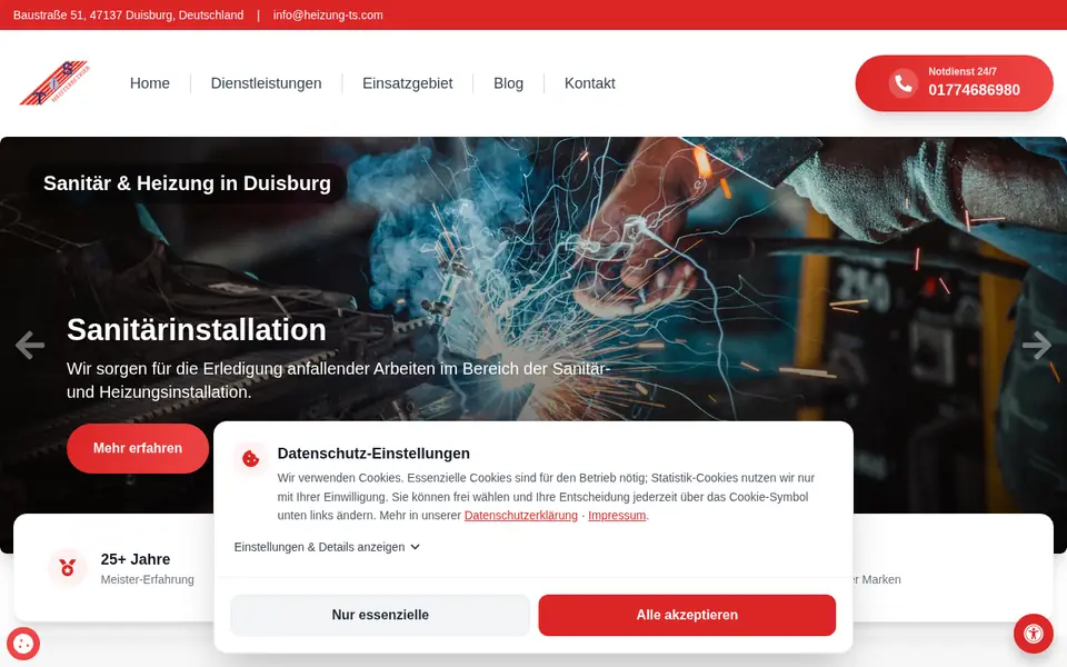 Heizung-TS – Projektvorschau
